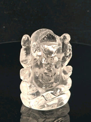 Crystal Ganeshji Clear Quartz