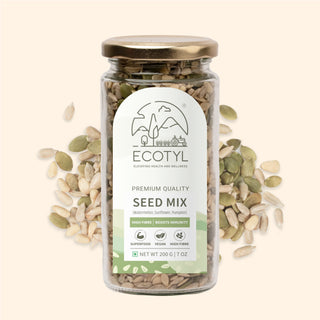 Seed Mix Sunflower Pumpkin and Watermelon Seeds Unroasted Ecotyl