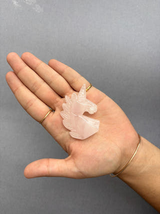 Rose Quartz Unicorn