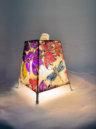 Bougainvillea Table Lamp