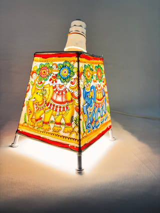 Elephant Table Lamp - Multicolor