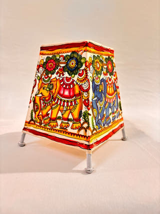 Elephant Table Lamp - Multicolor