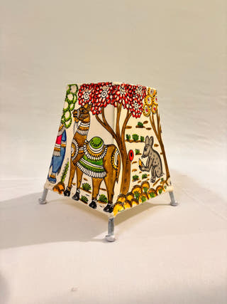 Tree Of Life Design Table Lamp - Multicolor