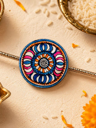 Mandala Rang Rakhi