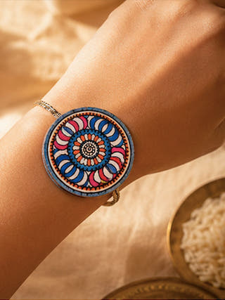 Mandala Rang Rakhi