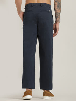 Grey Mandarin Collar Roll-Up Sleeves Shirt With Chinos Trousers Co-ord Set