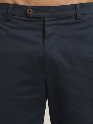 Grey Mandarin Collar Roll-Up Sleeves Shirt With Chinos Trousers Co-ord Set