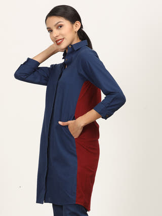 Navy Dress Saltpetre Multi
