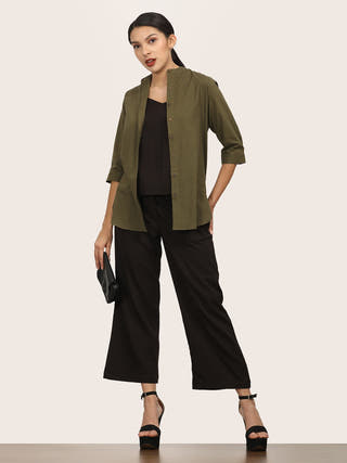 Coffee Brown 3-Piece Co-ord Set