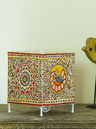 Square T-Light | Madhubani Foliage