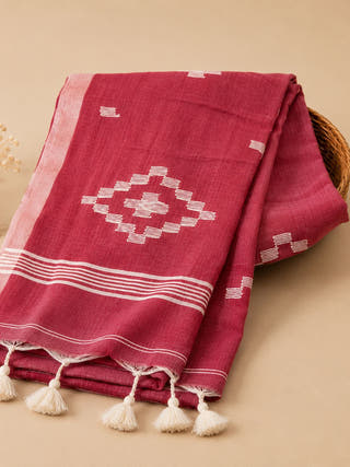 Maku Butty Handloom Lightweight Handwoven Mul Cotton Saree