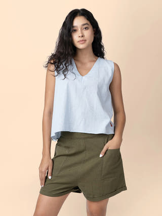 Dora Shorts Olive