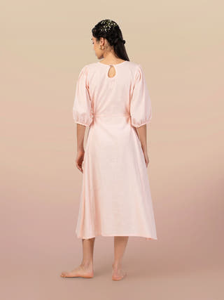 Nysa Fit & Flare Midi Dress