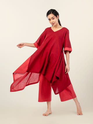 Sway A-Line Colour Block Co-Ord Set