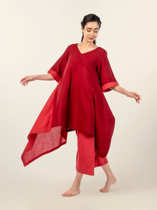 Sway Festive Cotton-Linen Tunic