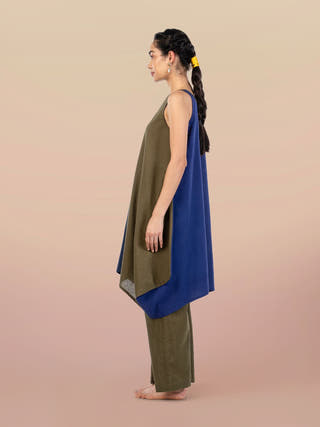 Whirly Colour Block A-Line Co-Ord Set