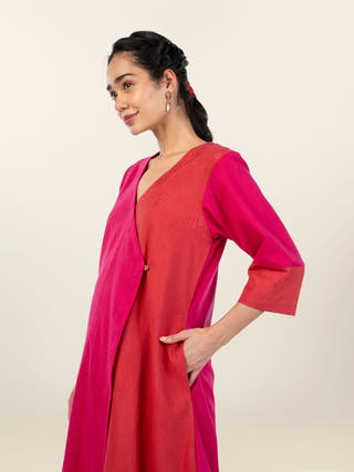 Riva Cotton-Linen Angrakha Tunic