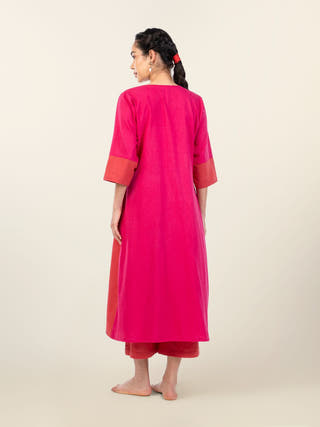 Riva Angrakha Co-Ord Set with Wrap Detail