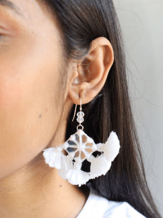 Mirror Diamond Jhumki MORALFIBRE