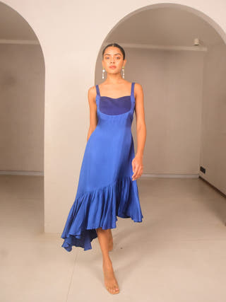 Selene Modal Ruffled Dress