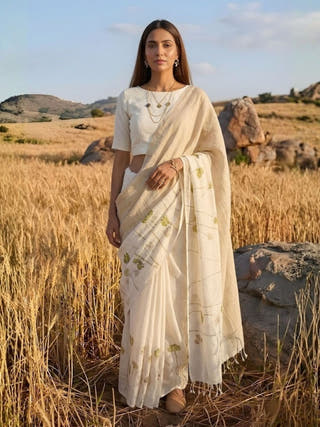 Serene Flora Saree