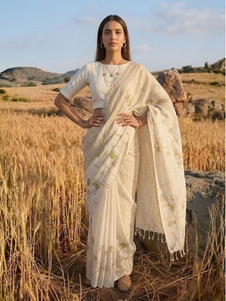 Serene Flora Saree