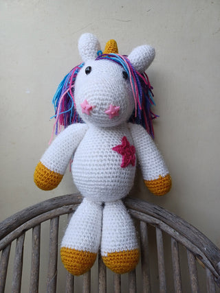 Amigurumi Shiny Unicorn Crochet The Hobbyt