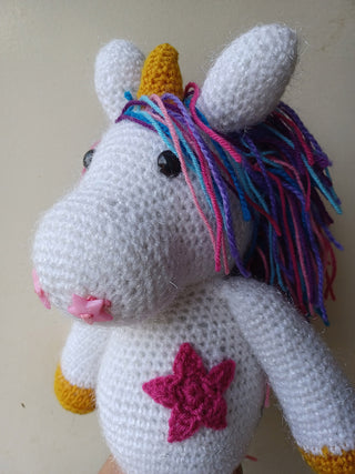 Amigurumi Shiny Unicorn Crochet The Hobbyt