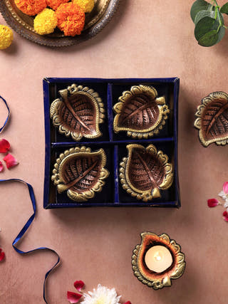 Peepal Diya | Set of 12
