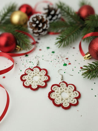 Snowberry Bloom Earrings