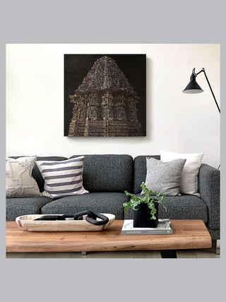 Somanathapura Framed Textile Art Underlyn