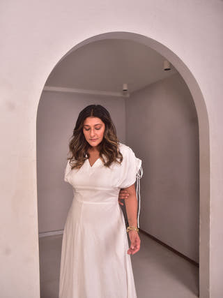 Sophie Day Dress | White