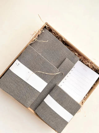 Stationery Loaded Gift Hamper | Solid Beige