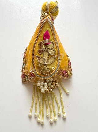 Surya Gota Patti Rakhi and Lumba Set