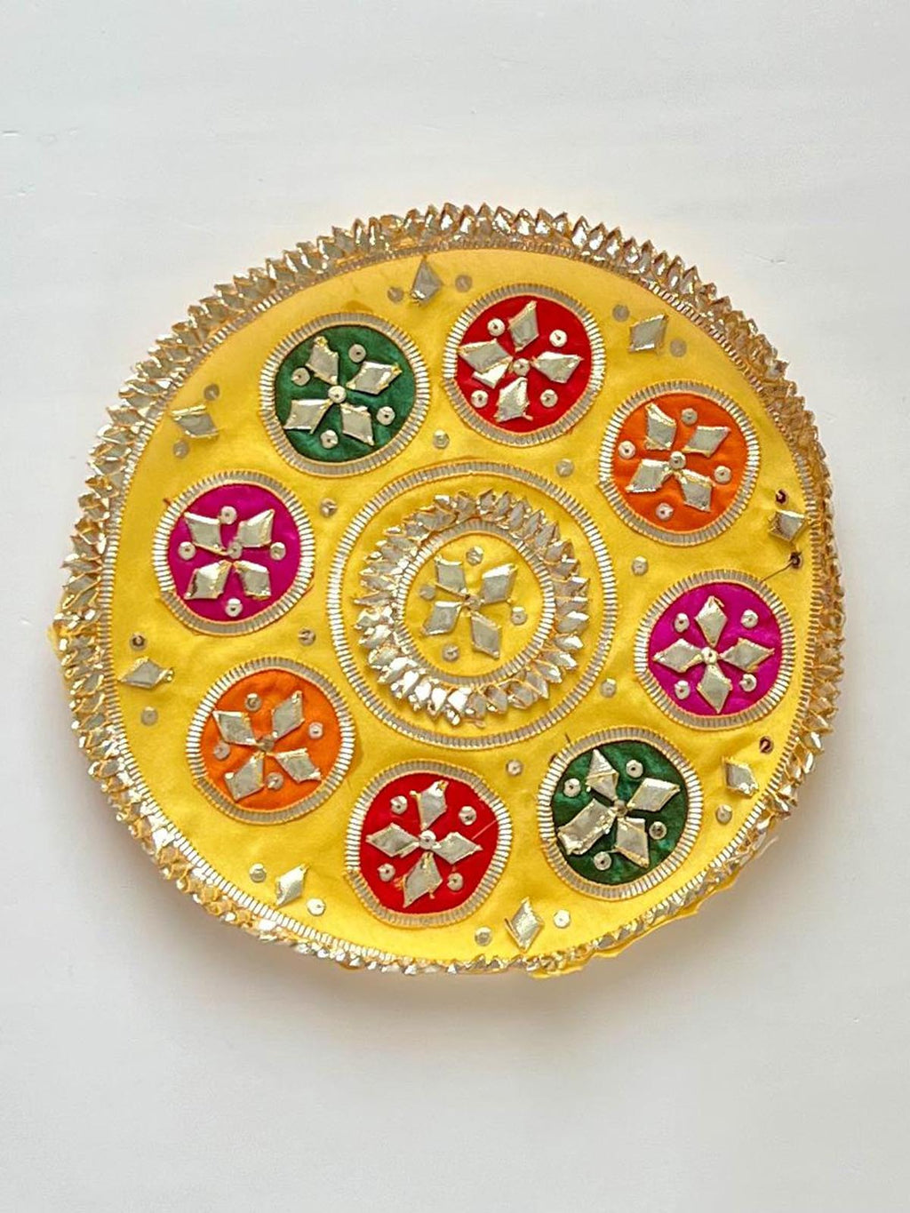 Suvarnam Festive Rangoli – Golden Elegance for Celebrations – Flourish