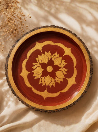 SwarnaPadma Alpona Tray