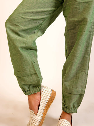 Flexi Colourblock Olive Tari The Loom Theory