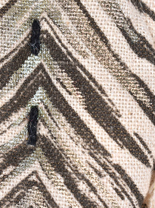 Sustainable Fabric Ornaments Leaf Set Of 2