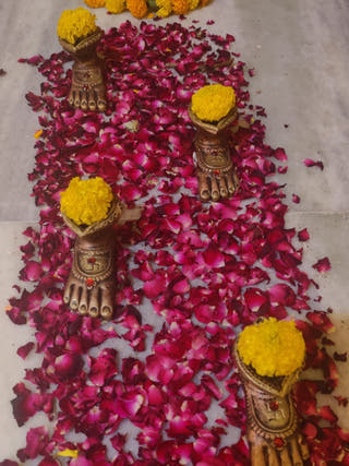 Charan Diya - Set of 4