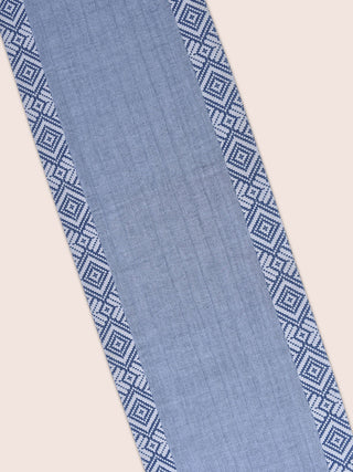 Querencia Handwoven Table Runner Grey Veaves