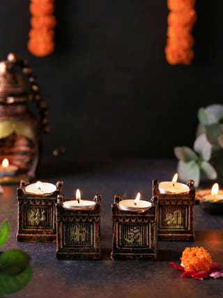 Tulsi Diya - Set of 4
