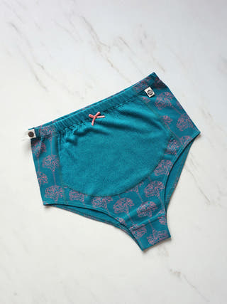 Carnation Maternity Brief Teal Wear Equal
