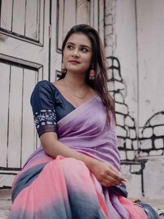 Three Colour Saree