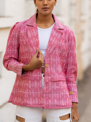 Touch-Me-Not Jacket Pink KRUSHNACHUDA
