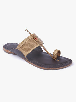 Down to the Roots Men Kolhapuri Chappal