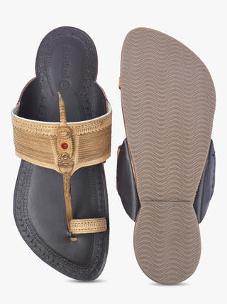 Down to the Roots Men Kolhapuri Chappal