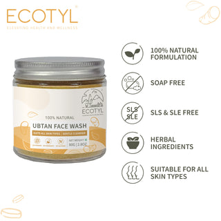 Ubtan Face Wash Powder Ecotyl