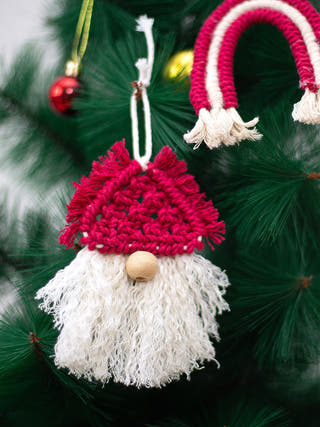 Macrame Gnome DECO TALK