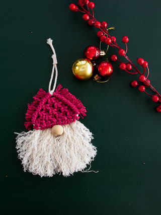 Macrame Gnome DECO TALK