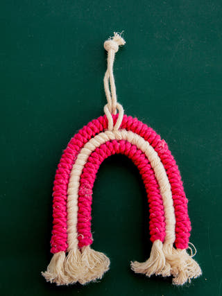 Macrame Rainbow DECO TALK